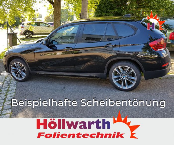 BMW X1 E84 2009 bis 2015 passgenaue Tönungsfolie