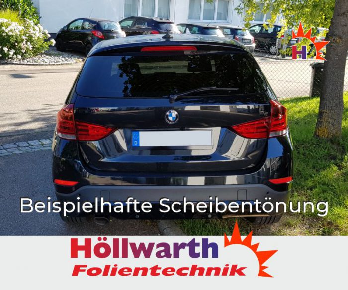 BMW X1 E84 2009 bis 2015 passgenaue Tönungsfolie