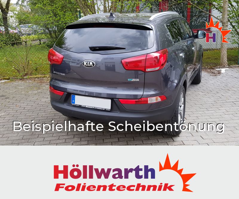 Tönungsfolie Kia Picanto 5-Türer 2004-2011 - Passgenau & Eintragungsfrei