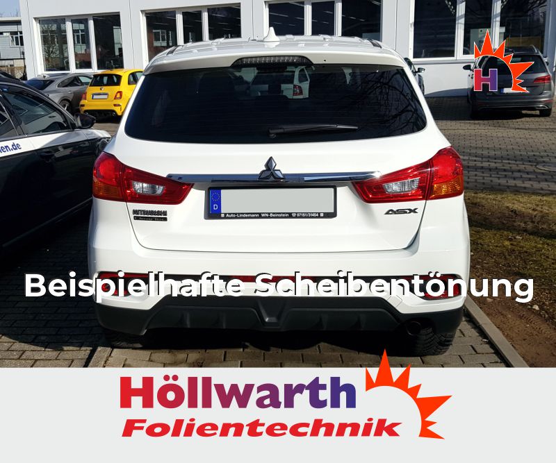 Passgenaue Tönungsfolie für Mitsubishi Outlander II ab 11/2006 
