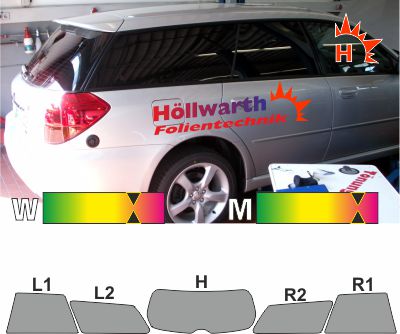 Autofolie für Subaru Legacy günstig bestellen