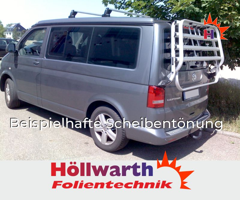 Passgenaue Tönungsfolie für den VW T5.