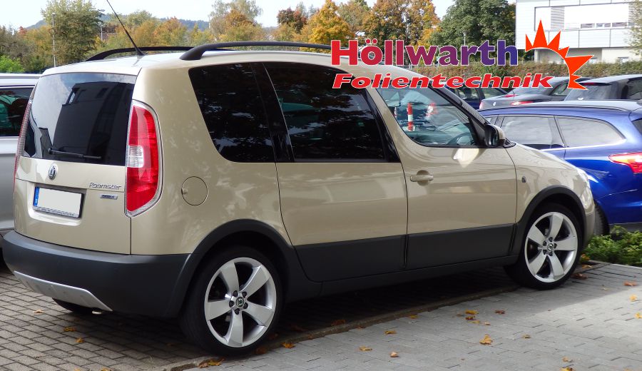 Skoda Roomster foliert