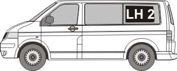 LH 2 Doppelglas kurzer Radstand