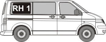 RH 1 Scheibe kurzer Radstand