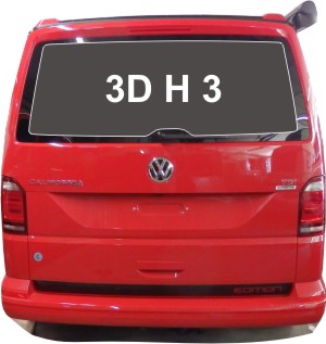 3D geformt H 3 Doppelglas