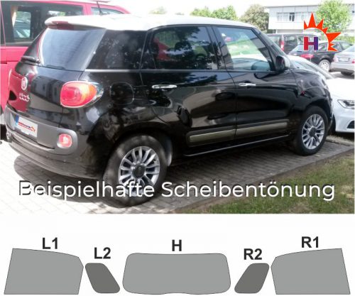 Auto Sonnenschutz Scheiben-Tönung-tönen Sichtschutz  Fiat Talento-L1 ab 16 