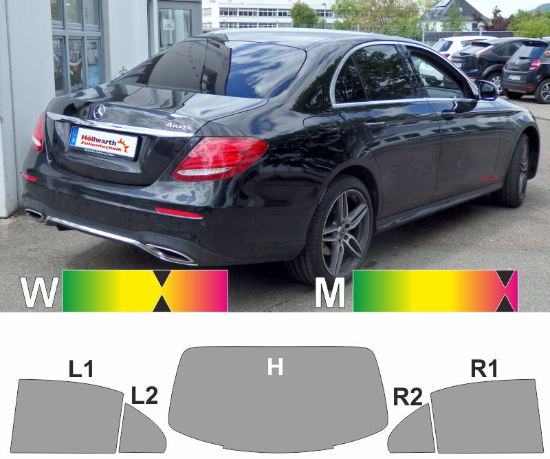 Passgenaue Tönungsfolie für Ihren Mercedes E-Klasse W213.