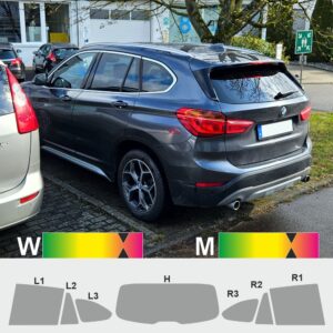 BMW X1 F48 passgenaue Tönungsfolie