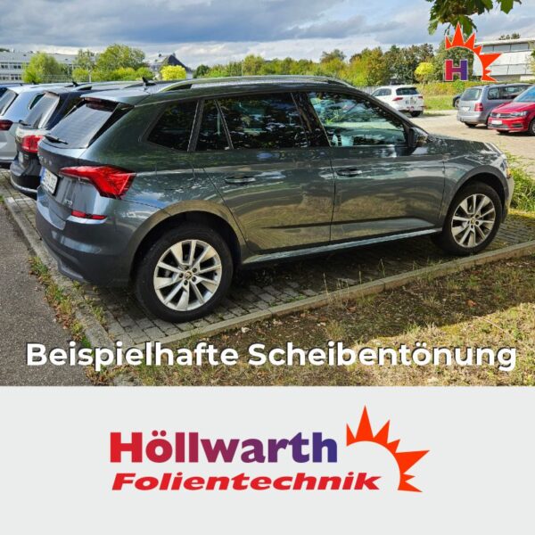SKODA Kamiq passgenaue Tönungsfolie