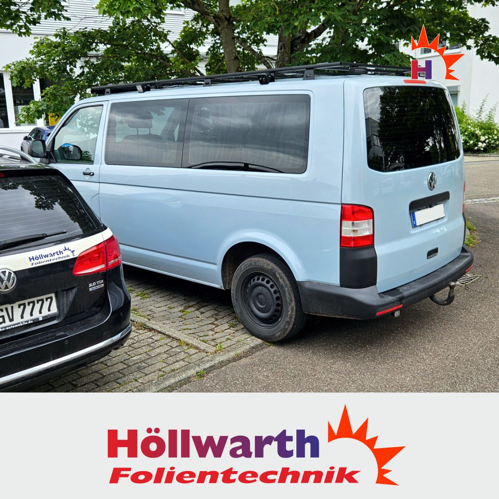 VW T5 lang passgenaue Tönungsfolie