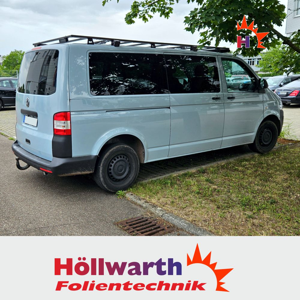 VW T5 lang passgenaue Tönungsfolie