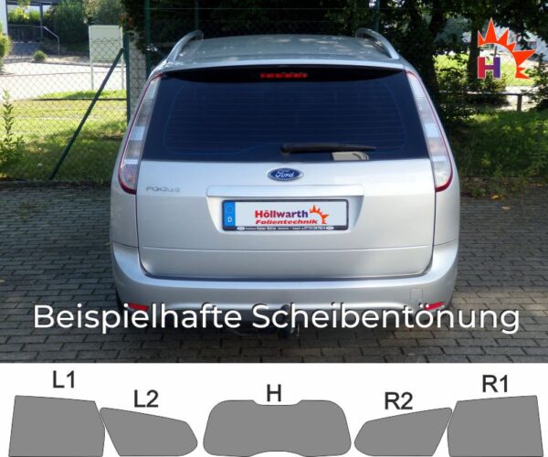 FORD Focus 04 Tournier 2004 bis 2010 passende Tönungsfolie – Bild 5