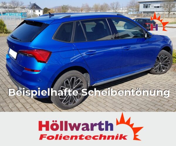 SKODA Kamiq ab 2019 passgenaue Tönungsfolie