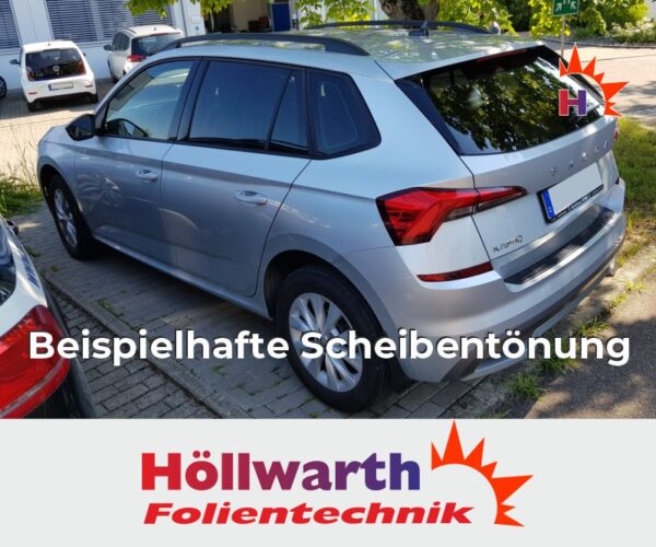 SKODA Kamiq passgenaue Tönungsfolie