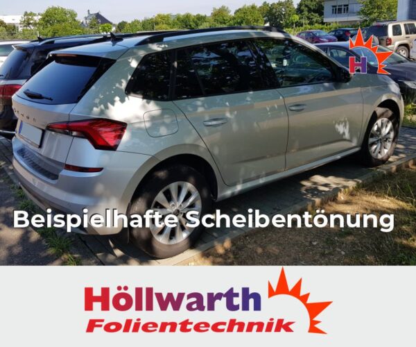 SKODA Kamiq passgenaue Tönungsfolie