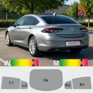 OPEL Insignia B Limousine passgenaue Tönungsfolie
