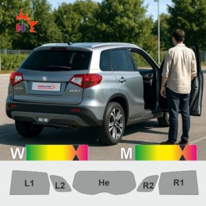 SUZUKI Vitara 2015 passgenaue Tönungsfolie
