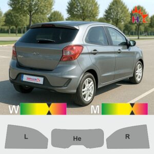FORD Ka+ 2014 passgenaue Tönungsfolie