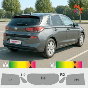 HYUNDAI i30 PD passgenaue Tönungsfolie