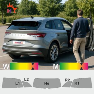 SKODA Enyaq 2020 passgenaue Tönungsfolie
