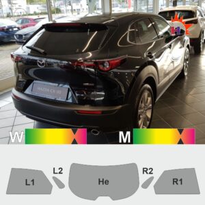 MAZDA CX-30 passgenaue Tönungsfolie