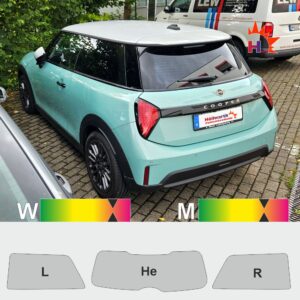 Mini F66 Cooper S passgenaue Tönungsfolie