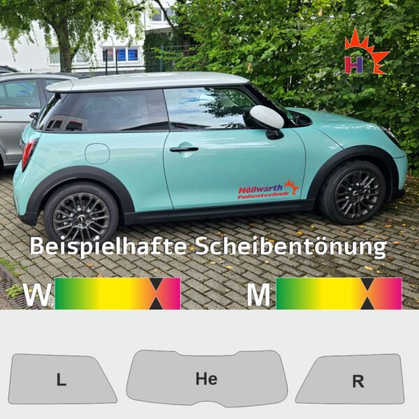 Mini F66 Cooper S passgenaue Tönungsfolie