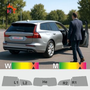 VOLVO V60 II 2018 passgenaue Tönungsfolie