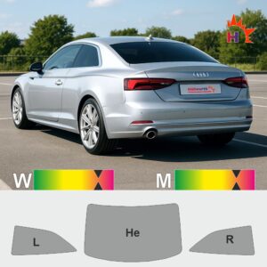 AUDI A5 F6 Coupet passgenaue Tönungsfolie