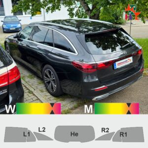 MERCEDES E-Klasse S214 passgenaue Tönungsfolie