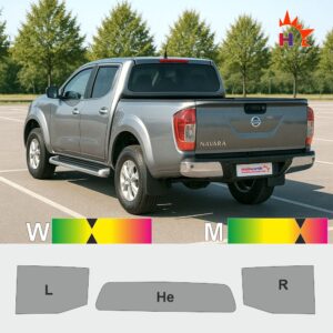 NISSAN Navara 4 NP300 passgenaue Tönungsfolie