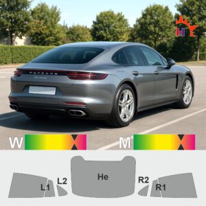 PORSCHE Panamera II passgenaue Tönungsfolie