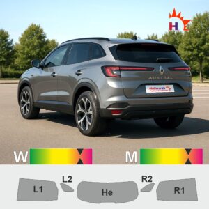 RENAULT Austral passgenaue Tönungsfolie