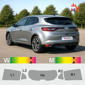 RENAULT Megane IV passgenaue Tönungsfolie
