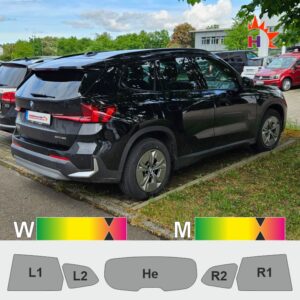 BMW X1 U11 ab 2022 passgenaue T&ouml;nungsfolie